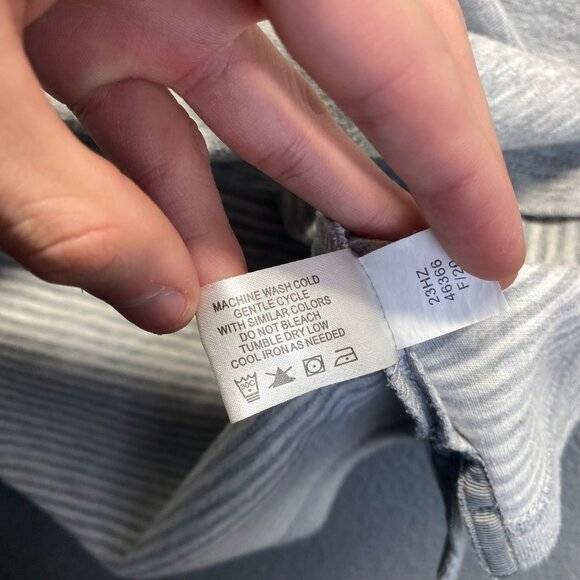 Orvis‎ Sweatshirt Mens Size Large Grey  Quarter Zip Mock Pullover - Picture 10 of 13